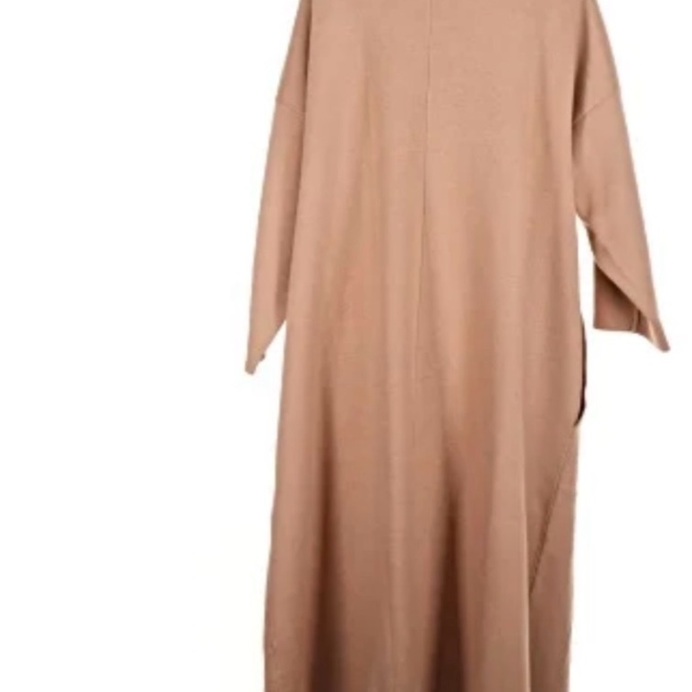 Rust Brown Drape Cardigan - Picture 3 of 3